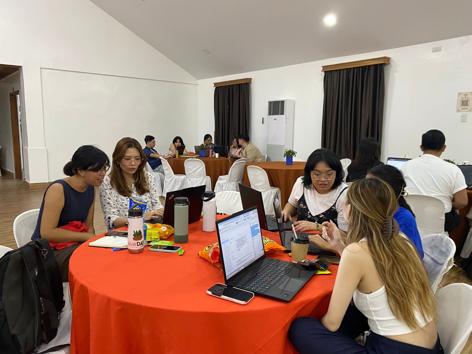Operators leading a roundtable discussion